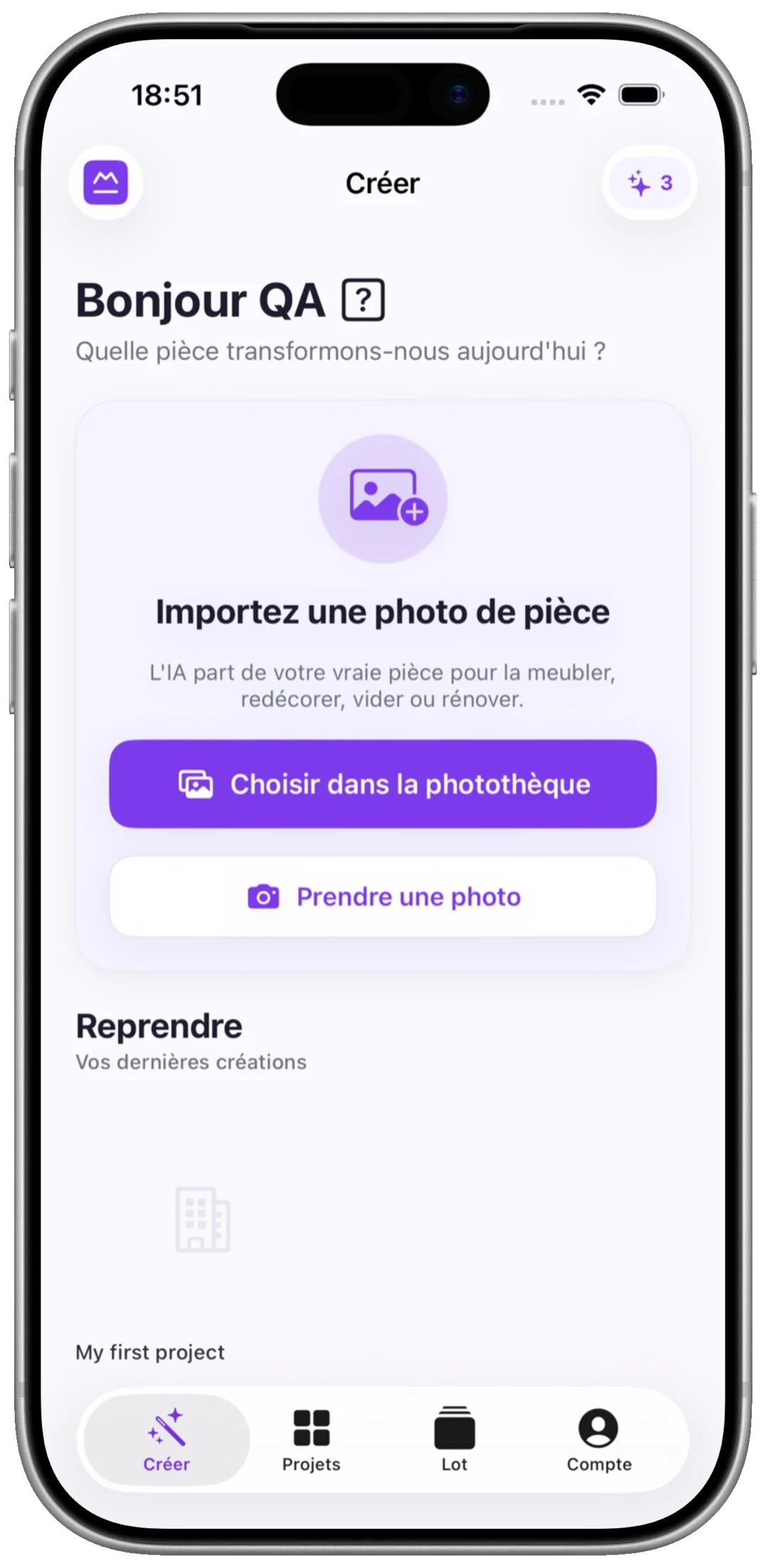 La création d’un design